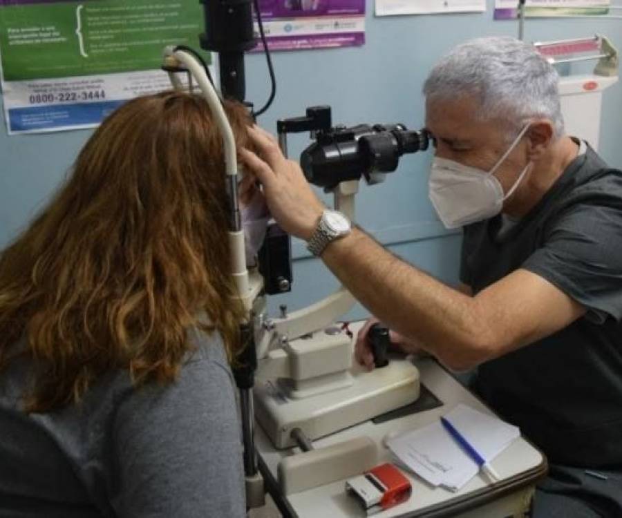 Campaña contra el glaucoma: Sanidad Municipal suma equipamiento y prepara operativos en barrios