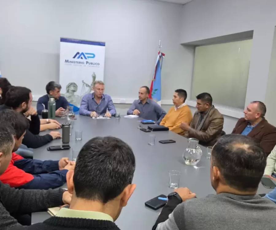 Reunión institucional entre el Ministerio Público Fiscal y la Policía