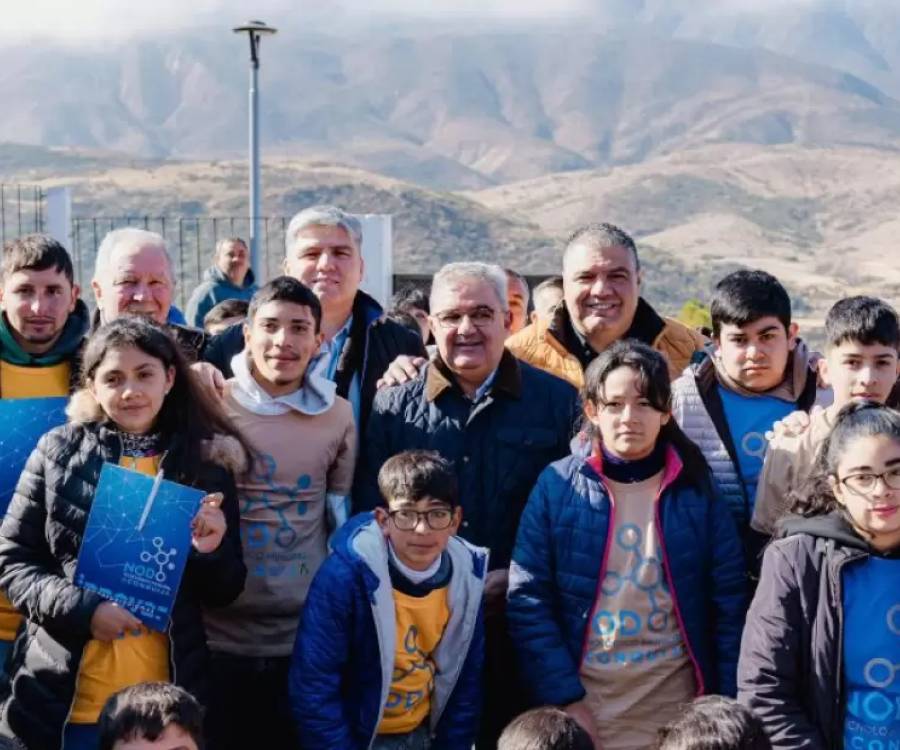 Inauguraron el Nodo Tecnológico en Aconquija