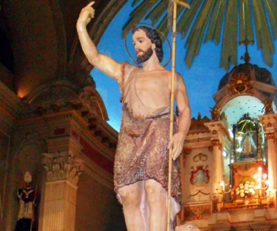 Celebración en honor de San Juan Bautista en la Catedral