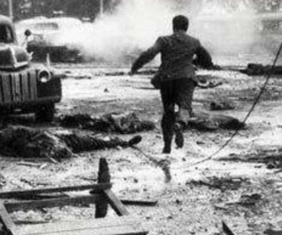 Acto homenaje a los granaderos y víctimas del bombardeo de Plaza de Mayo en 1955