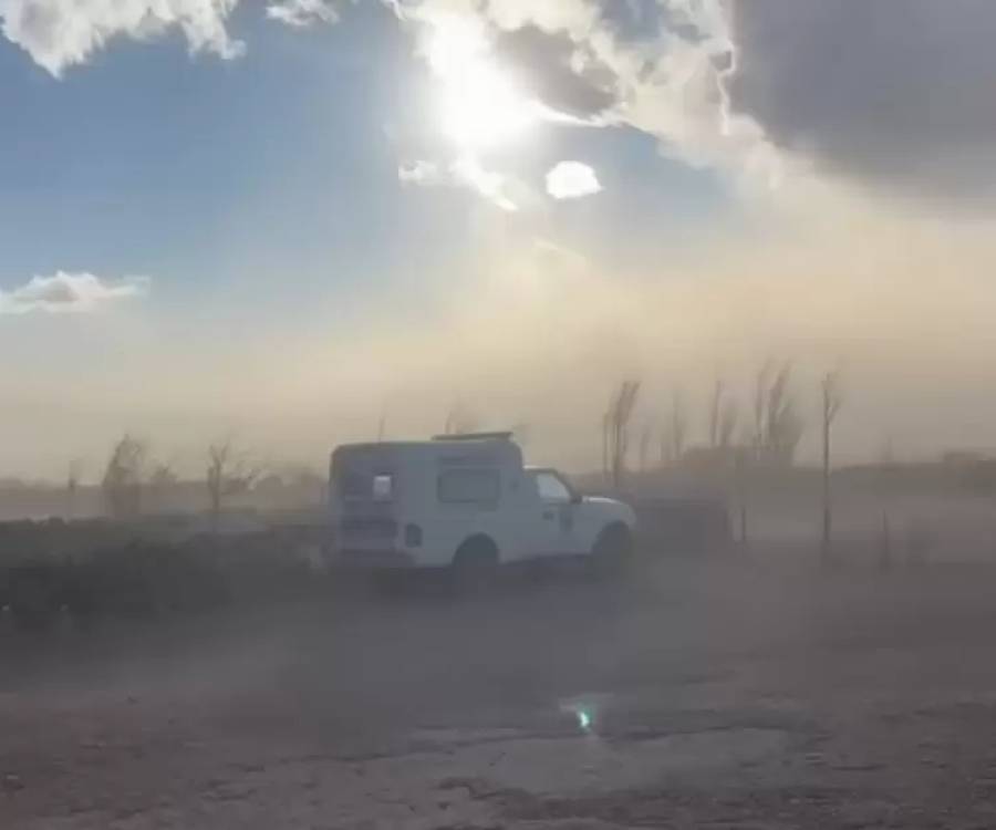 El temporal en Laguna Blanca: arrasador saldo de destrucción y pérdidas