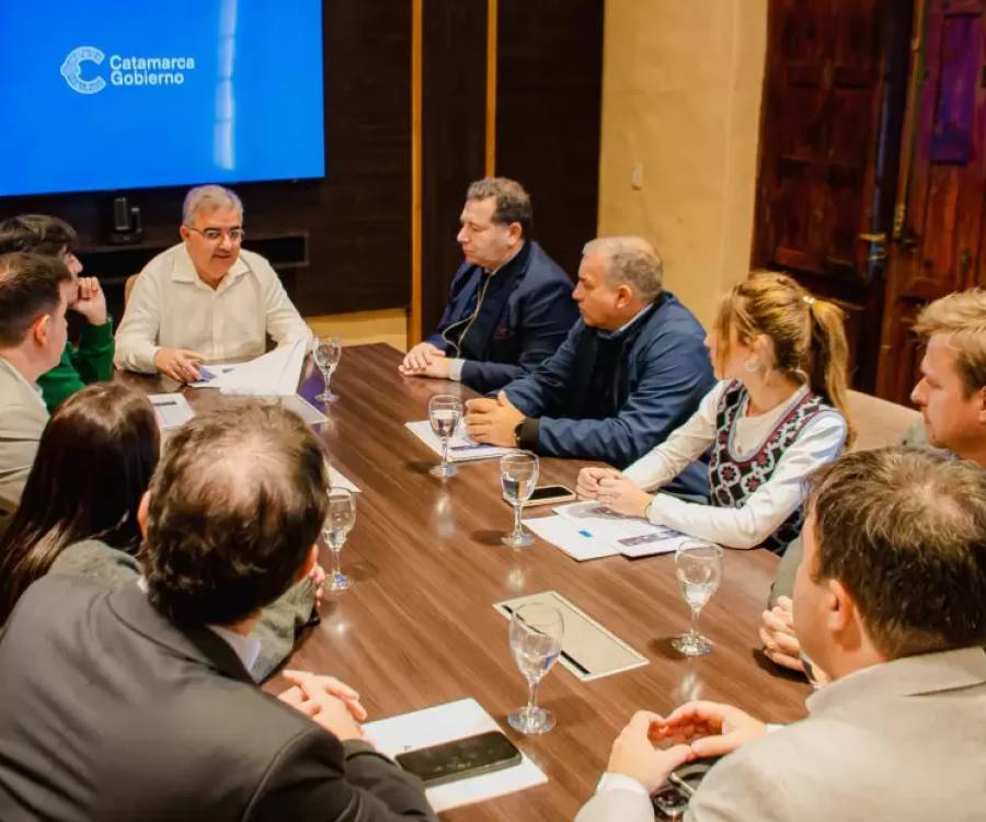 El Gobernador se reunió con el presidente de la ADIMRA