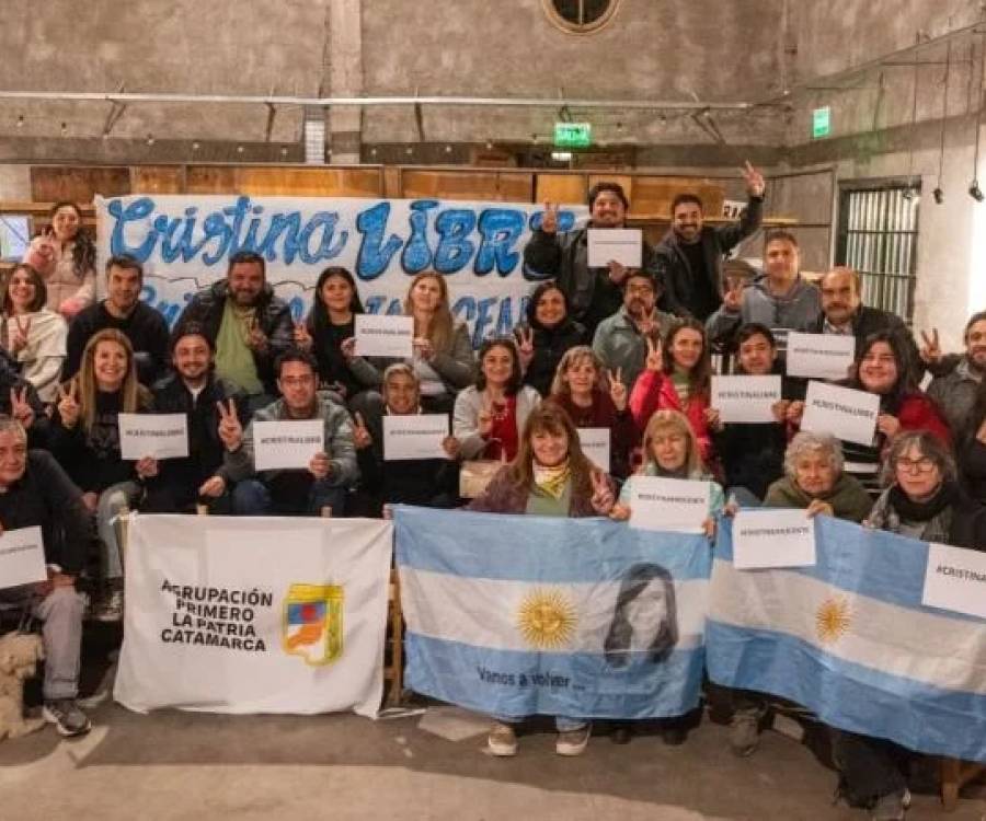 Acto en Villa Dolores: referentes políticos y sociales recordaron el intento de asesinato a Cristina Kirchner