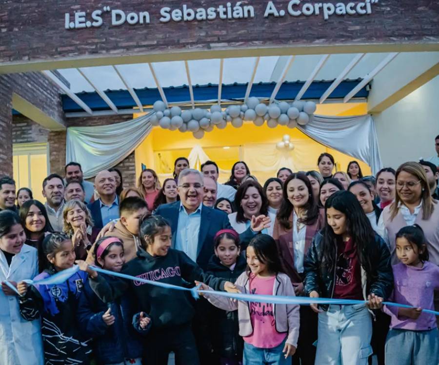 Inauguración en Chumbicha