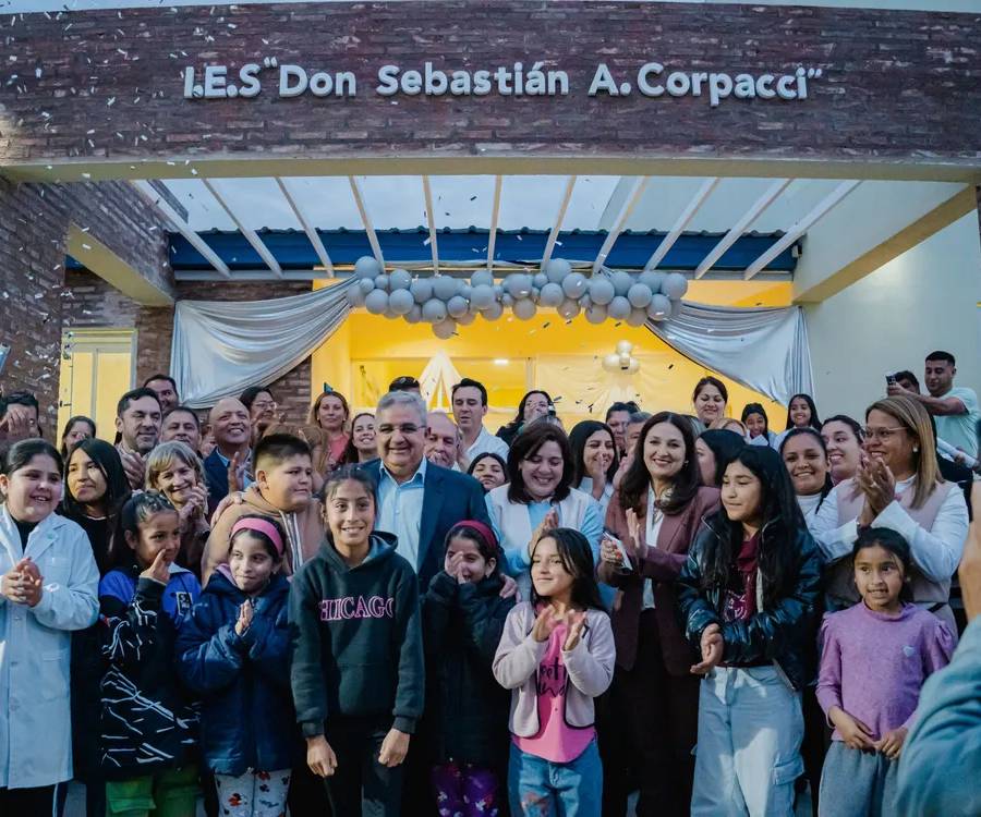 Inauguraron el nuevo edificio del IES 