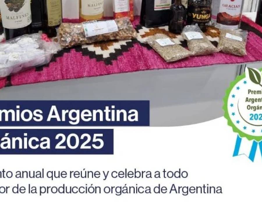 Convocatoria a los Premios Argentina Orgánica 2025
