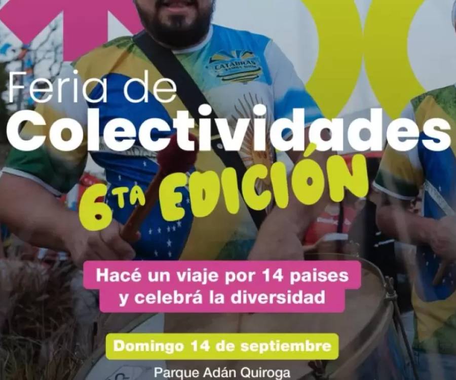 Damián Córdoba cerrará la sexta Feria de las Colectividades