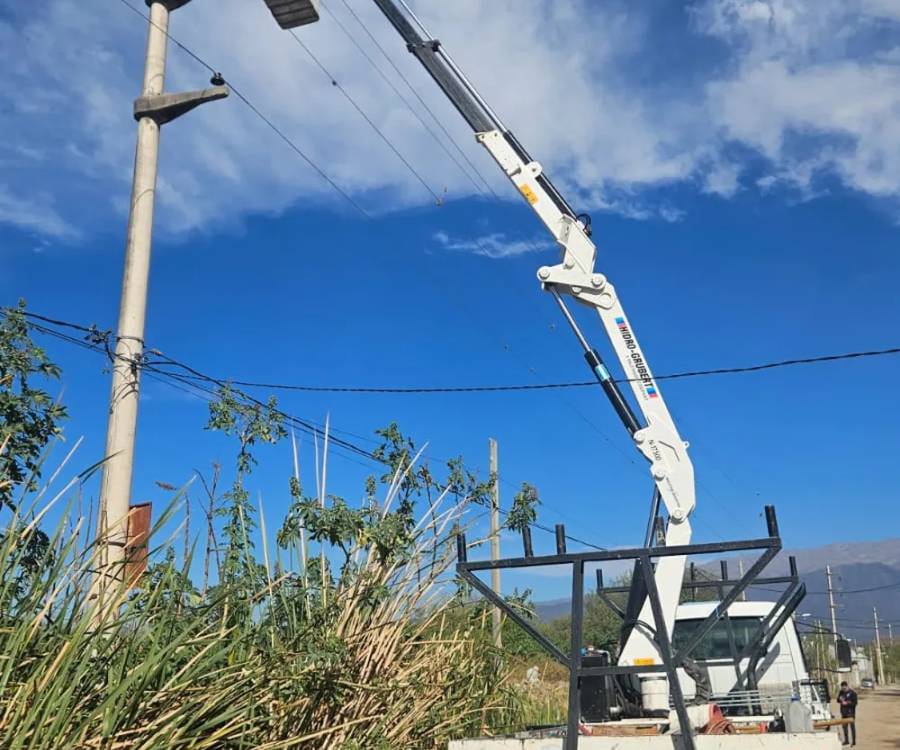 Se inicia la reestructuración eléctrica en el barrio Mi Gauchito