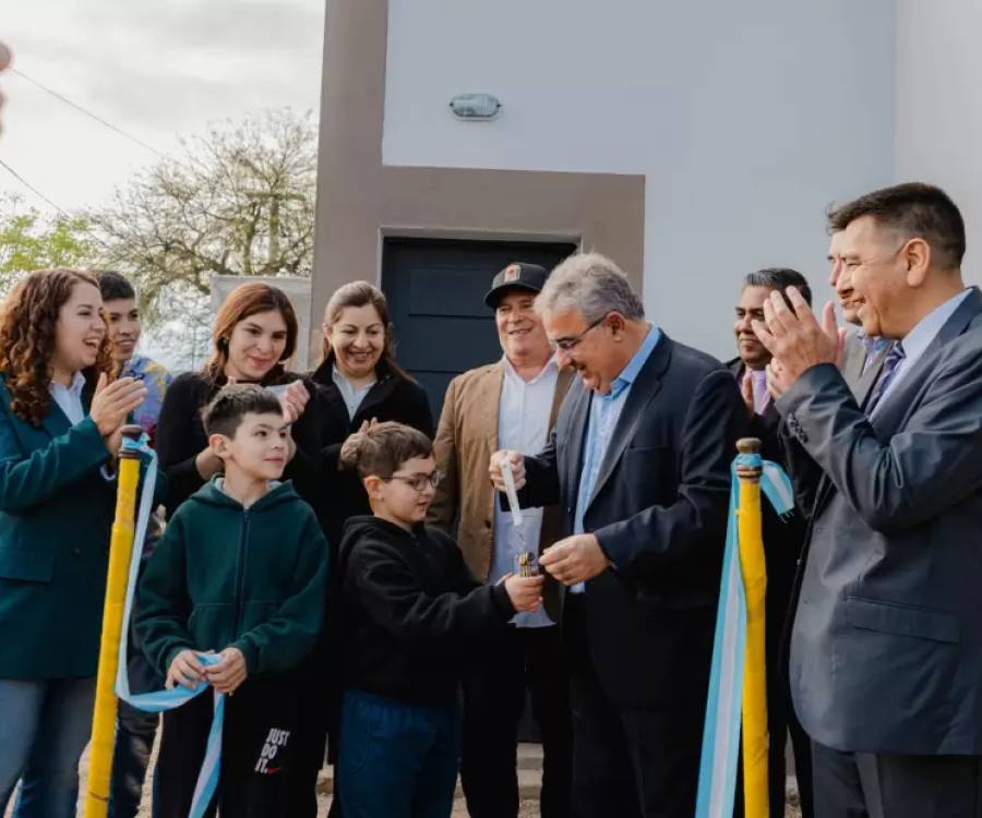 En Pomán 19 familias cumplieron el sueño de la casa propia