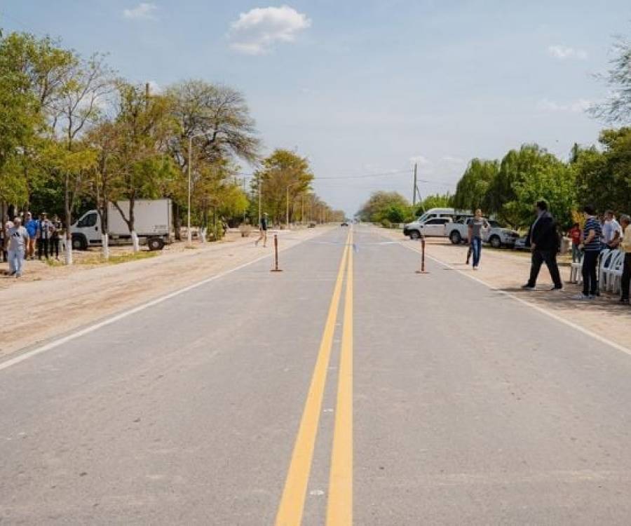 Inauguraron Ruta 2: los lapaceños ya circulan por una vía segura