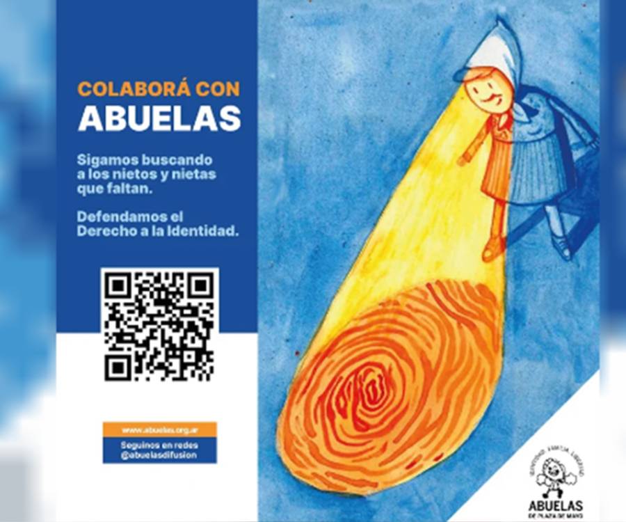Abuelas de Plaza de Mayo lanza la campaña “Soy de Abuelas” en conmemoración a los 48 años de lucha