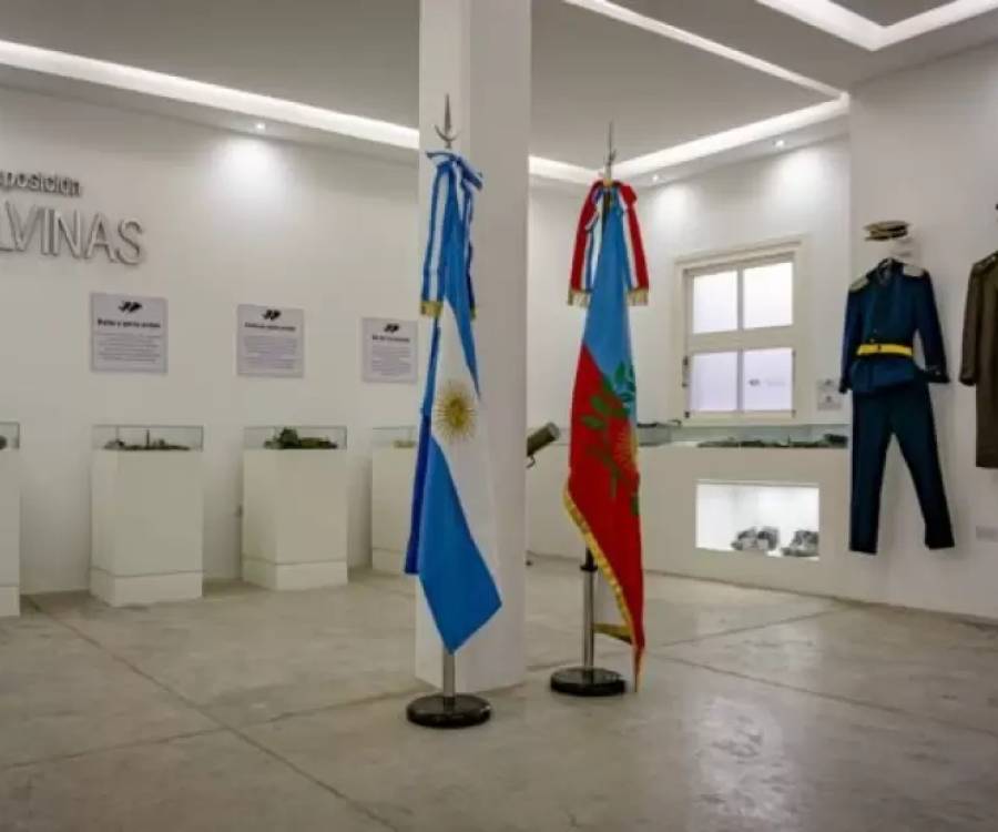 Se inauguró en Fray la 1° sala de Exposición exclusiva de la Guerra de Malvinas