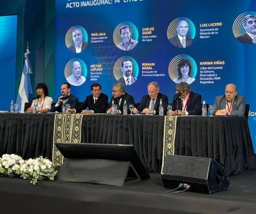 Con la presencia del gobernador Raúl Jalil, comenzó el XIV Seminario Internacional de Litio en Catamarca