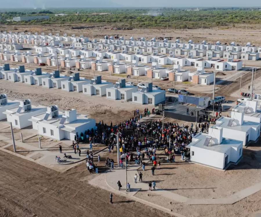 El Gobierno entregó 122 viviendas sociales