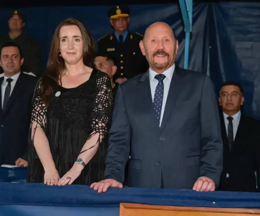 Victoria Villarruel celebró junto a Gildo Insfrán el Día del Héroe Formoseño