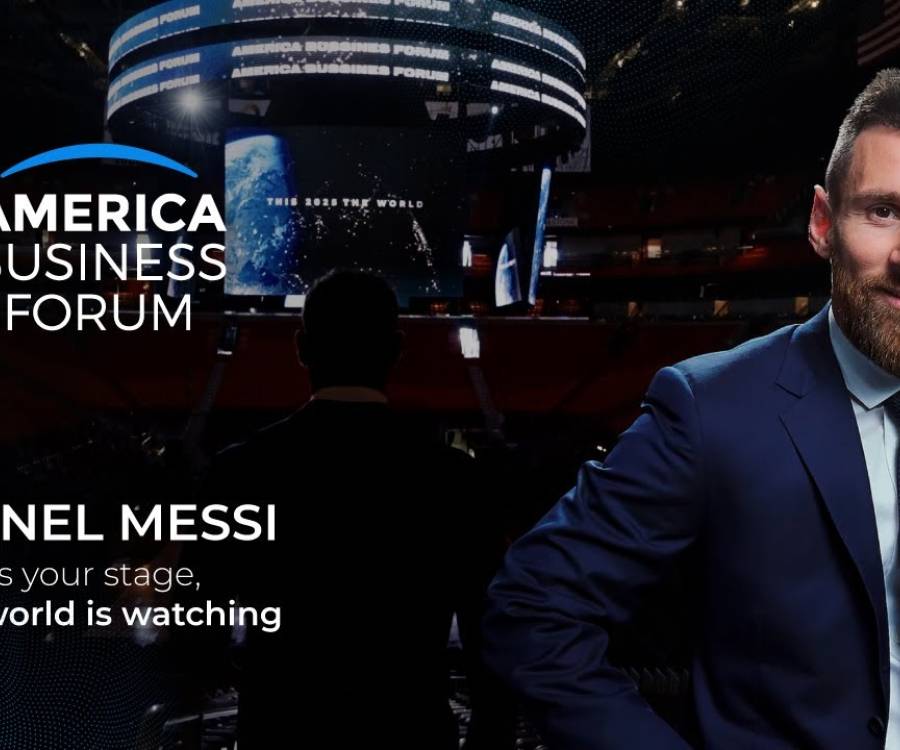 Messi será una de las grandes figuras del America Business Forum 2025 junto a Trump