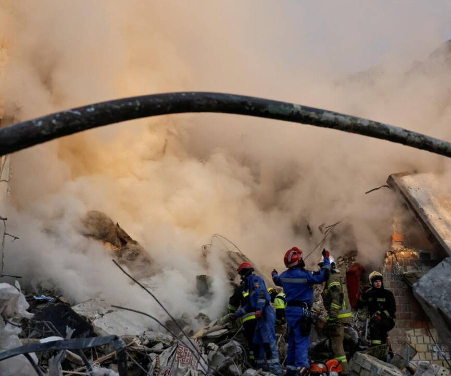Ucrania y Rusia cruzaron ataques con drones contra plantas de gas y minas de carbón