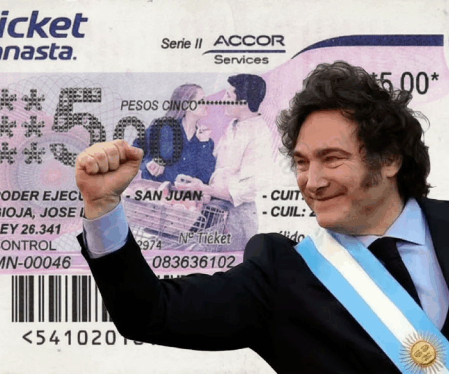 Reforma laboral de Milei, vuelven los tickets canasta!