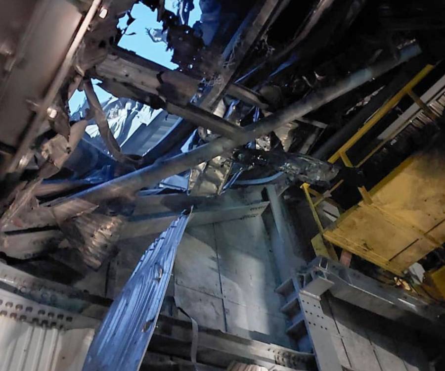 El escudo de la central nuclear de Chernobyl perdió su función de seguridad tras un ataque con drones