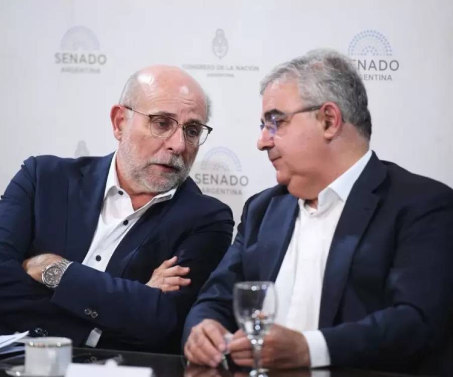 Jalil y Fama participaron en el Senado del debate para adecuar la Ley de Glaciares