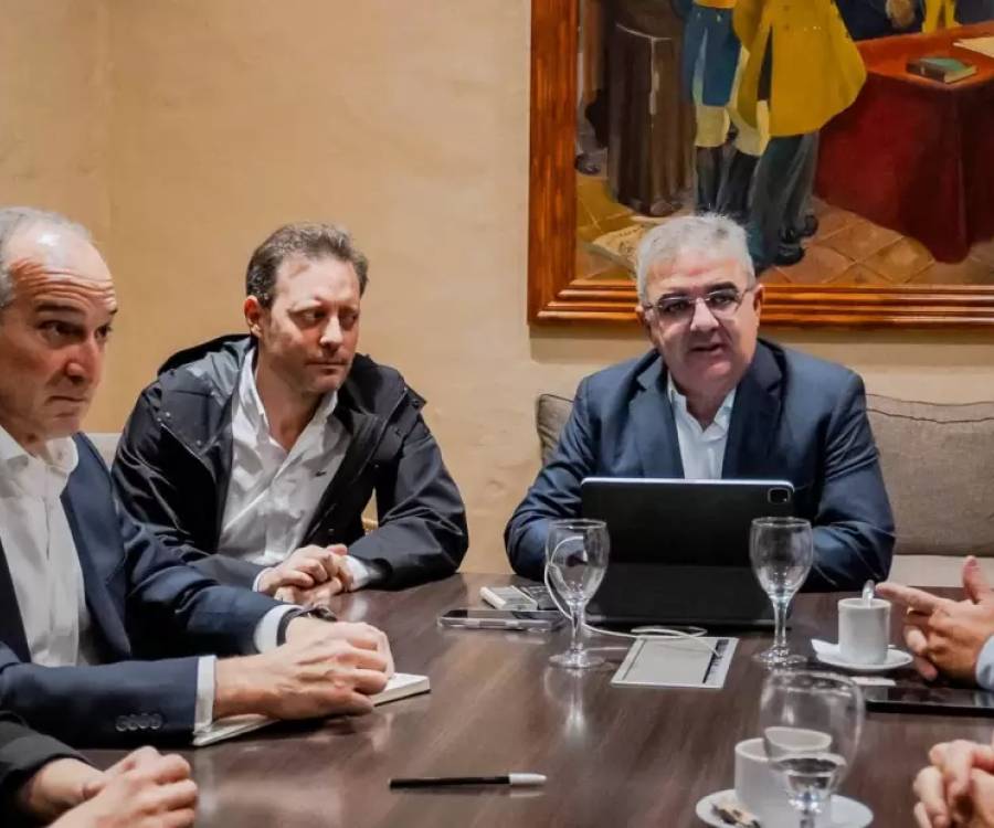 El Gobernador recibió a ejecutivos de Glencore tras el anuncio de reactivación de Alumbrera