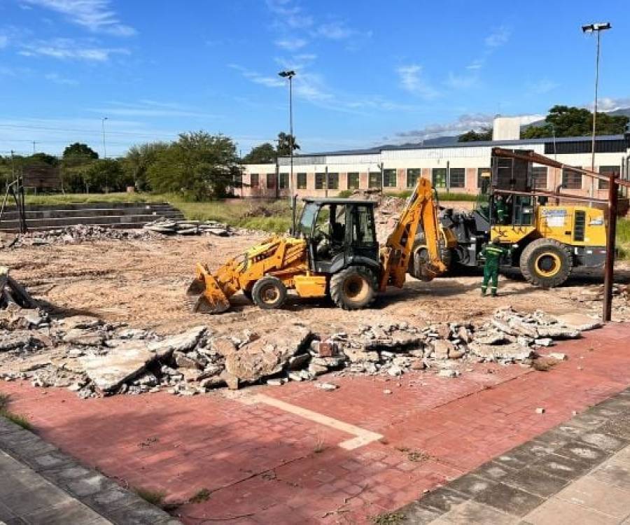 Avanza el Programa de Refacciones Escolares en toda la Provincia