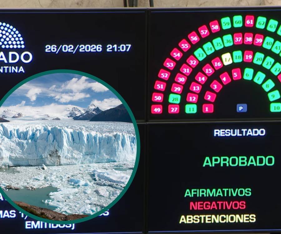 El Gobierno consiguió la media sanción a la reforma de la Ley de Glaciares en el Senado