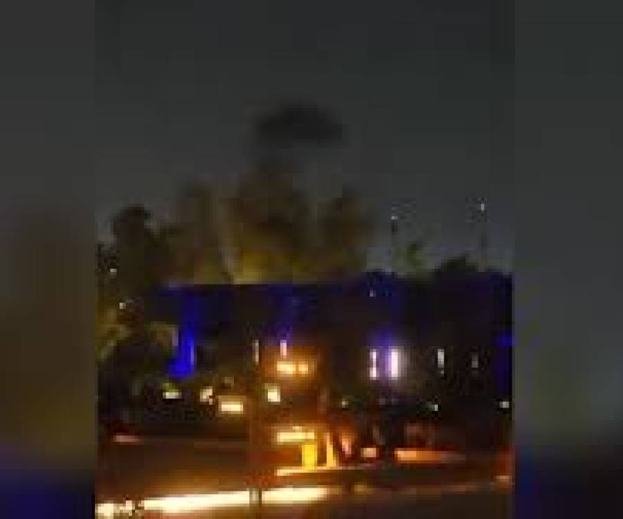 Dos drones iraníes impactaron contra la embajada de Estados Unidos en Arabia Saudita