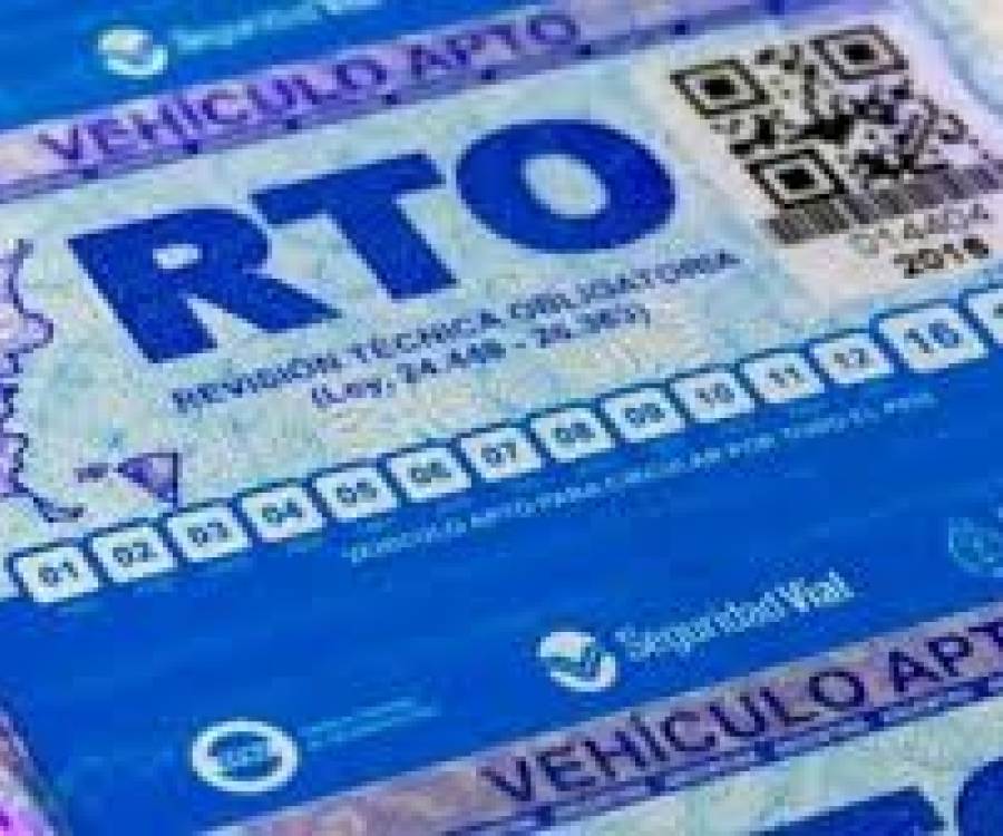 RTO: gobierno amplía plazos y habilita más lugares para realizar el control