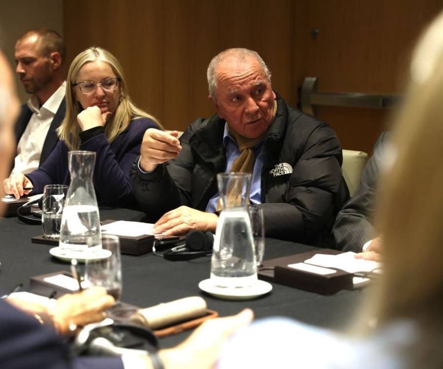 El vicegobernador Dusso reafirmó la política minera de empleo local y proveedores provinciales