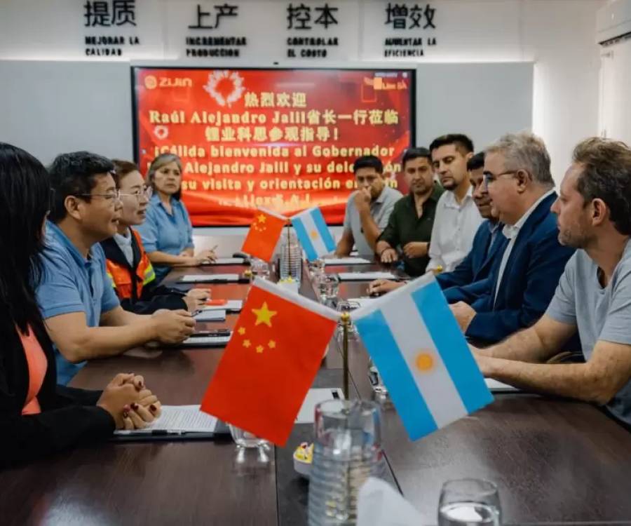 El gobierno avanza en acuerdos con Zijin-Liex para fortalecer el desarrollo productivo en Catamarca
