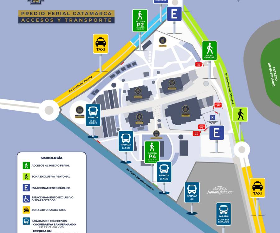 Fiesta del Poncho: cambios en accesos y movilidad