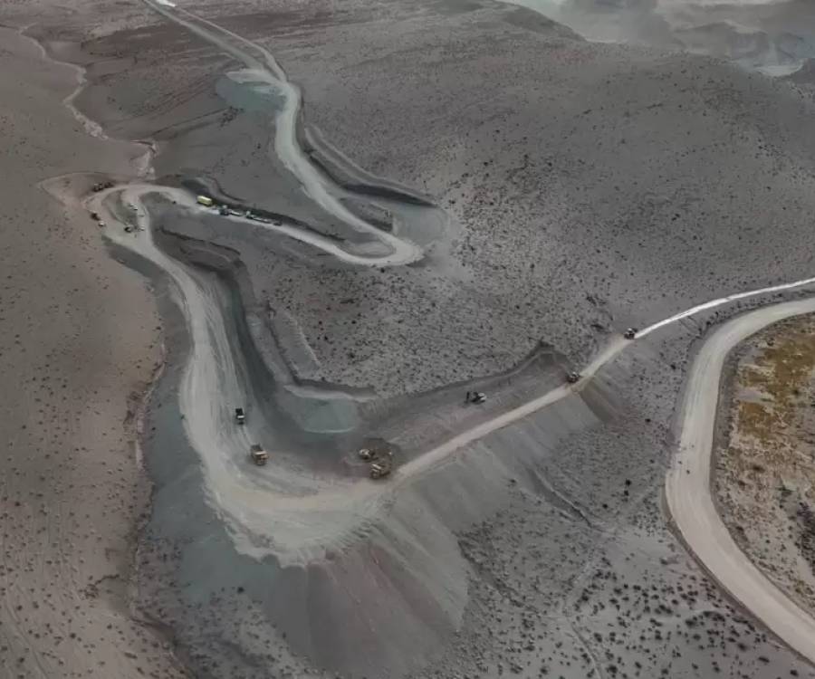 Pavimentación de la Ruta 43: trabajan a más de 4.000 metros de altura en la Cuesta de Paicuqui