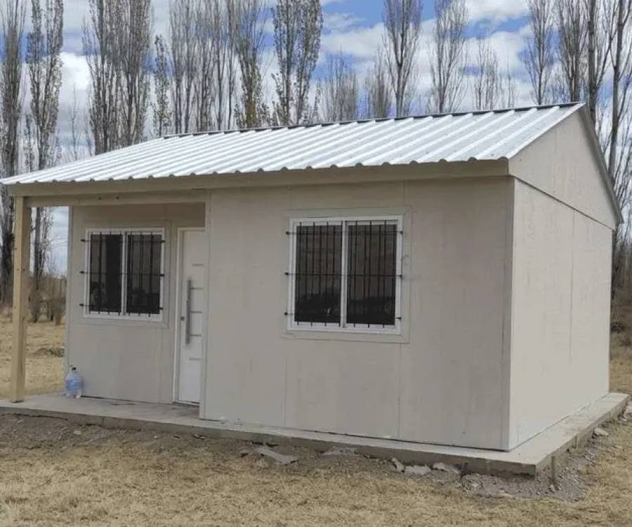Así es la casa prefabricada de 2 dormitorios que cuesta menos de $8 millones y se arma en 20 días
