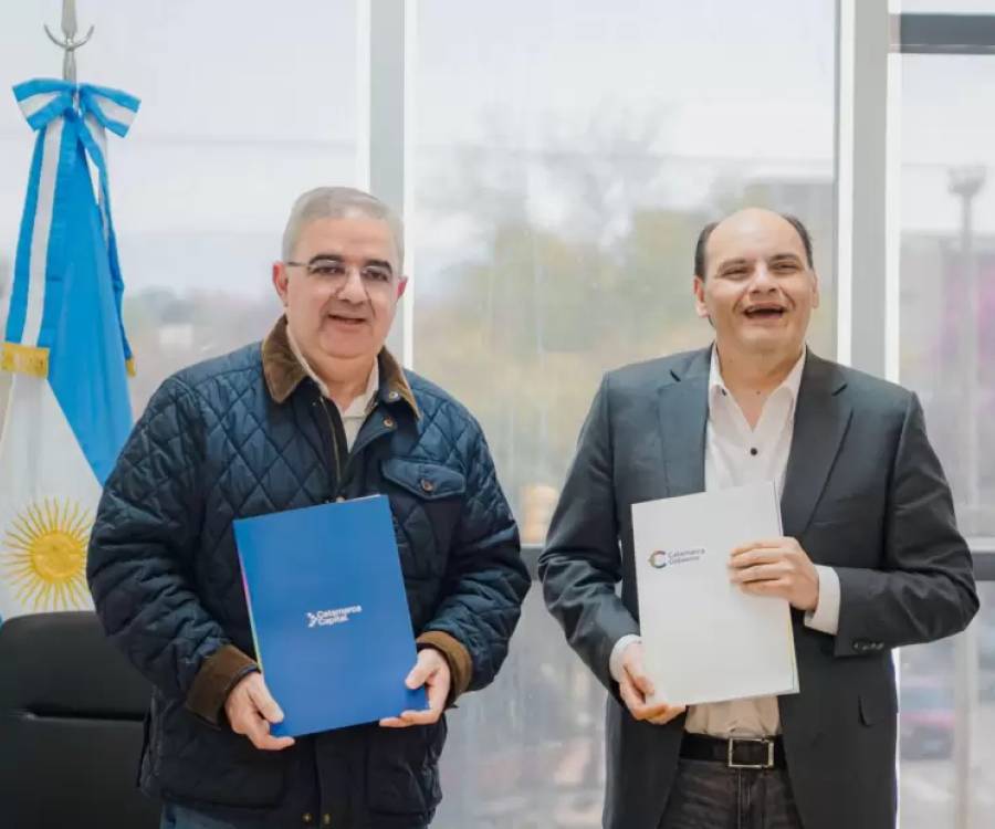 Firman convenio para la instalación del Polo Minero en el sur de la Capital