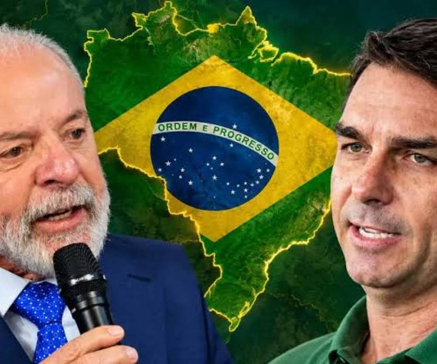 Habrá balotaje en Brasil: Flávio Bolsonaro superó a Lula por poco más de dos puntos y quedó mejor parado